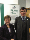 Angela McIntyre MEP with Raoul Curtis-Machin